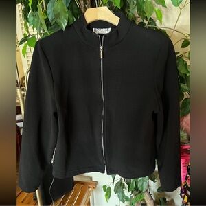 Briggs New York Black Blazer Suit Jacket